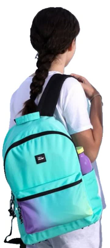 Mochila Sunset Milan, Urbana Clásica, 41x36x15, 22 Litros, Verde Turquesa Sunset5