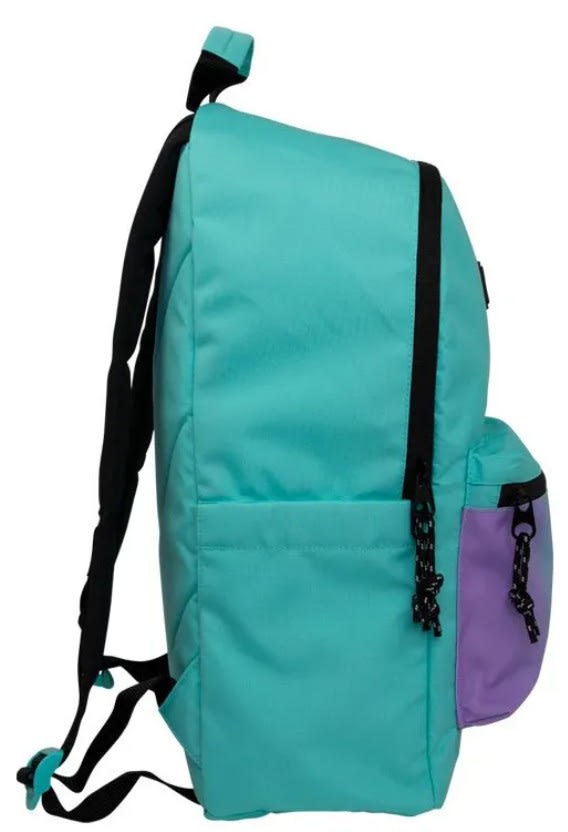 Mochila Sunset Milan, Urbana Clásica, 41x36x15, 22 Litros, Verde Turquesa Sunset2