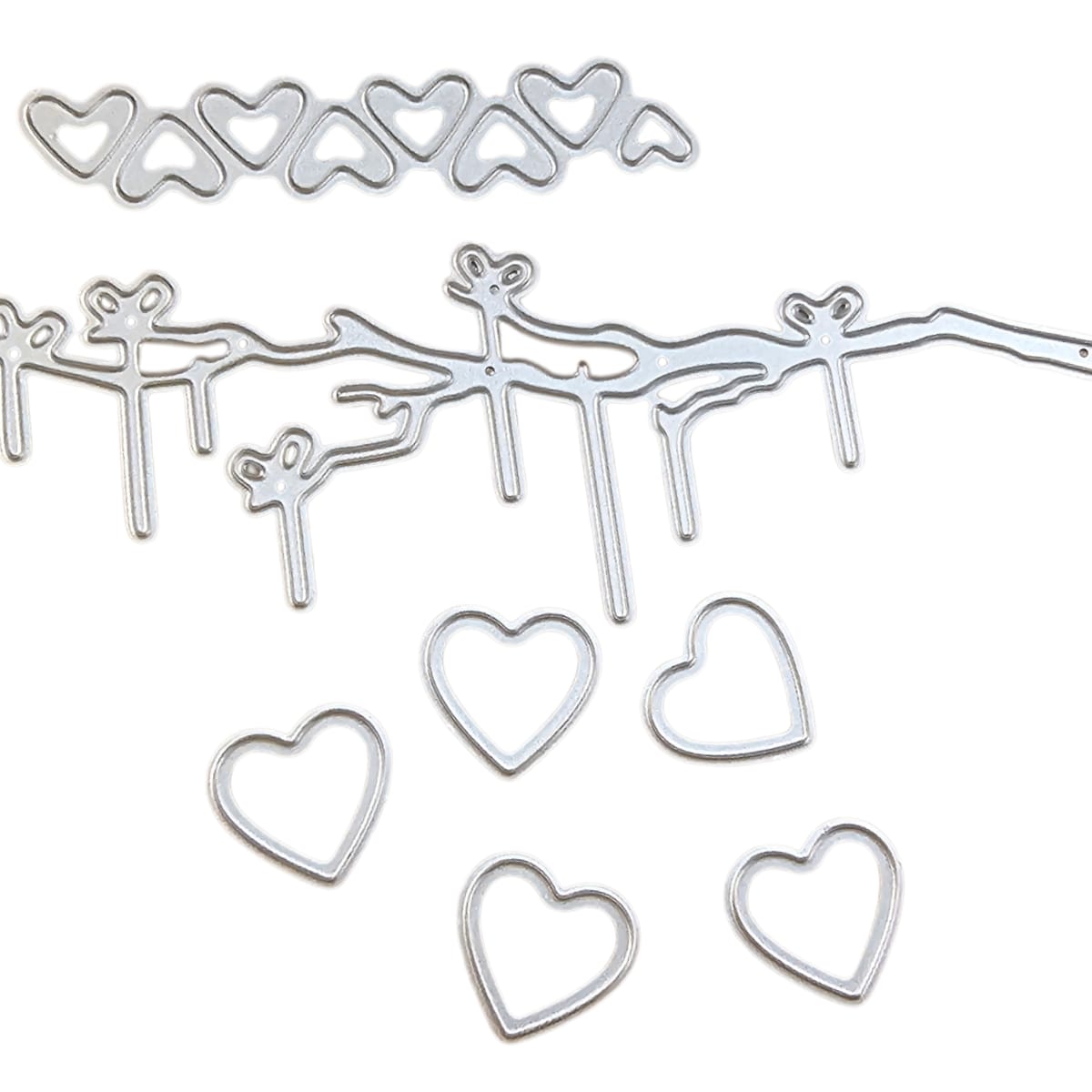 TROQUEL METALICO RAMA CORAZONES 7 PIEZAS1