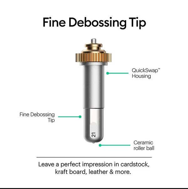 Adaptador QuickSwap y Debossing-Repujado Inverso Punta Fina1