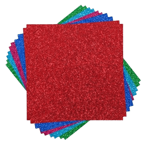 Block Cartulina Glitter 30.5x30.5cm2