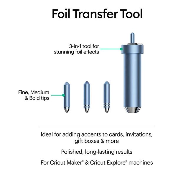 Cricut Kit de Transferencia de Foil - Foila4