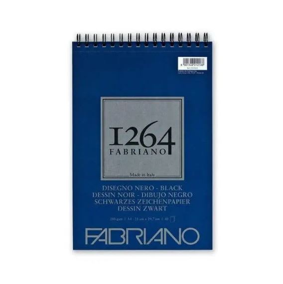 Croquera 1264 Black Paper3
