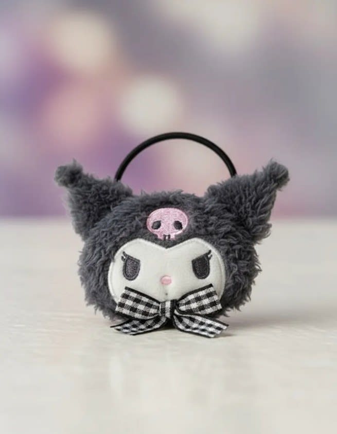 Colita para el pelo de felpa Kuromi1