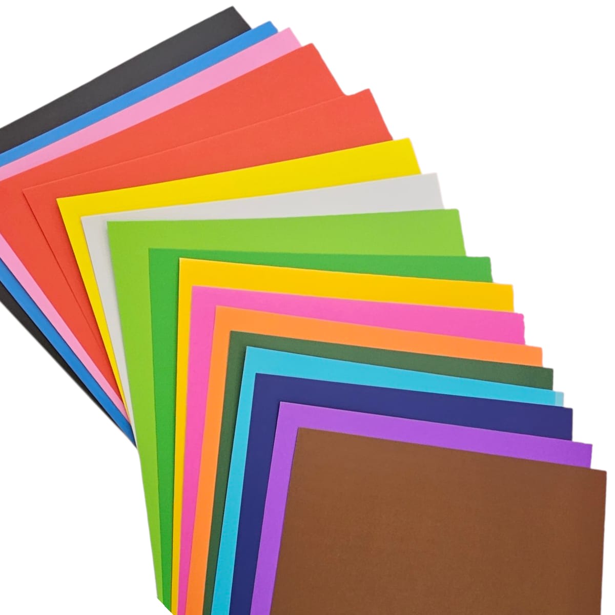 Carpeta Cartulina 160GRS 18 Pliegos 17 Colores 26.5x37.5cm1