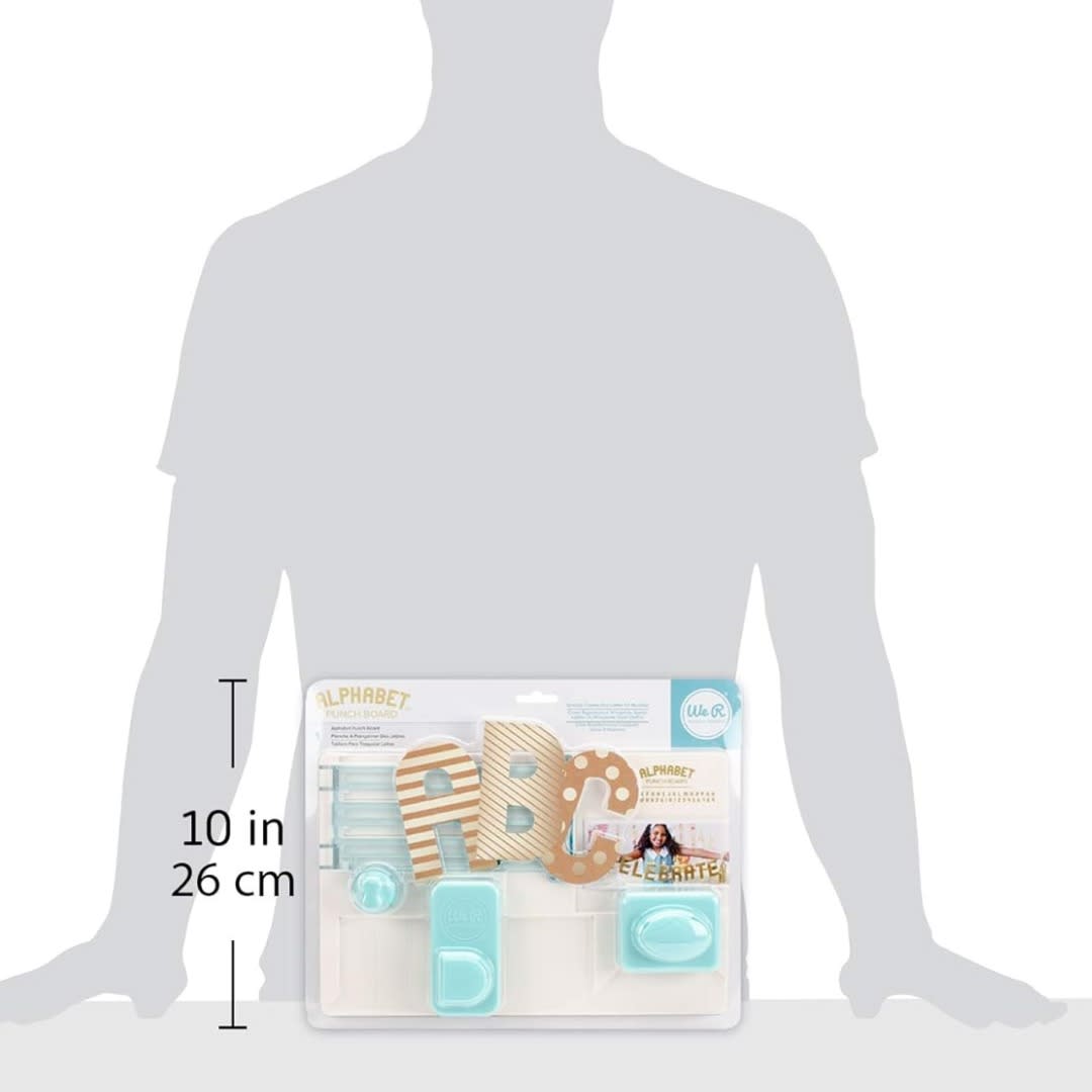 Alphabet Punch Board We R Memory Keepers6