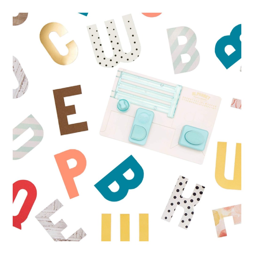 Alphabet Punch Board We R Memory Keepers2