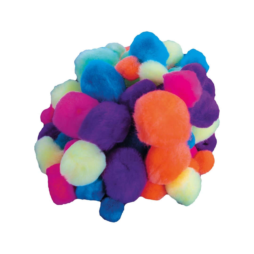 Pompon Neon 78u Surtido2