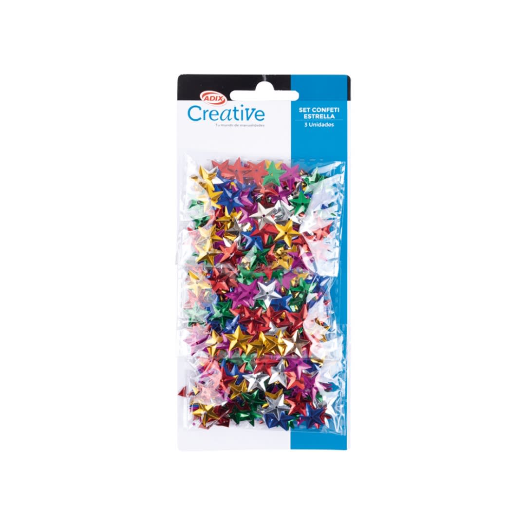 Set Confeti Estrella 21gs4