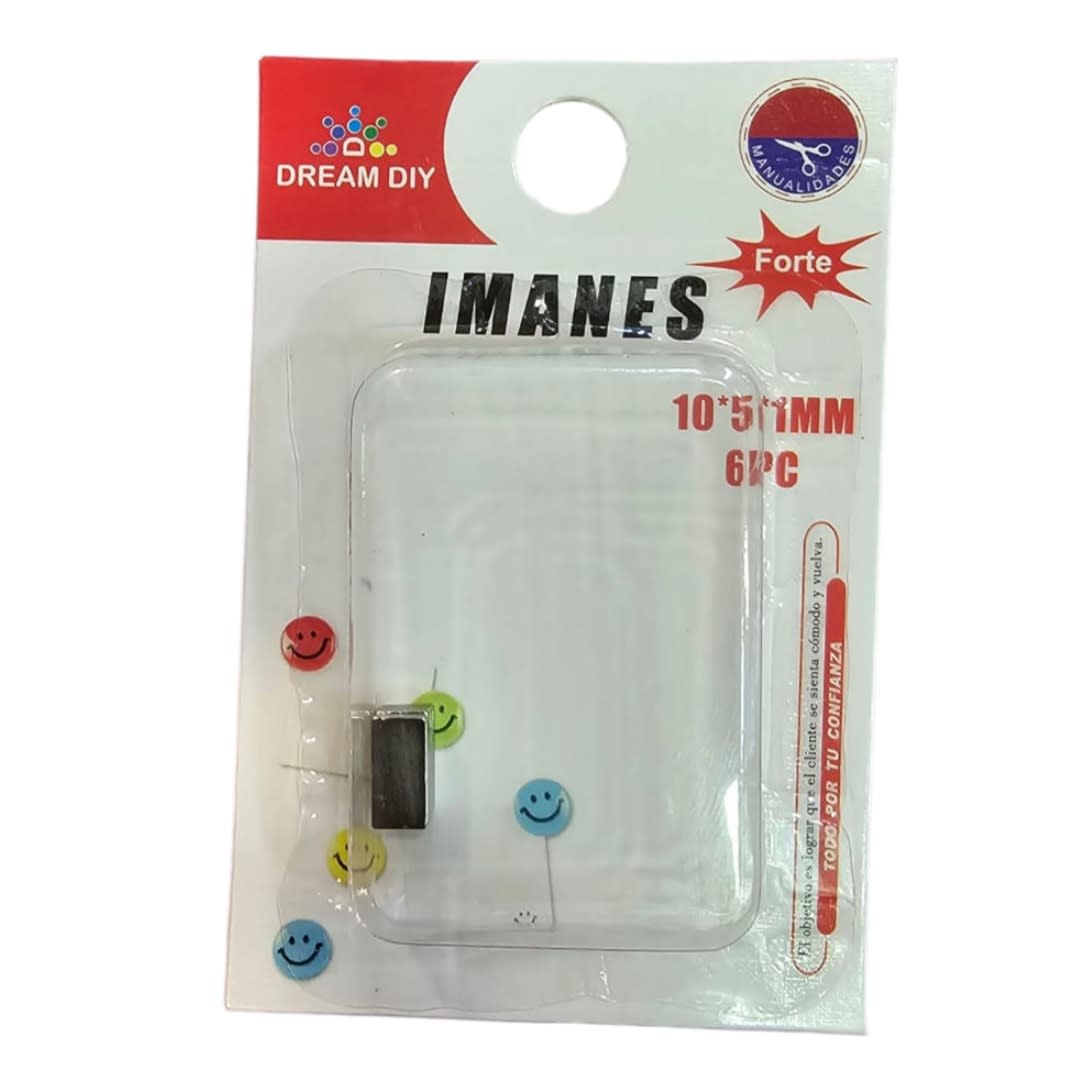 Imanes de neodimio 10x5x1mm2