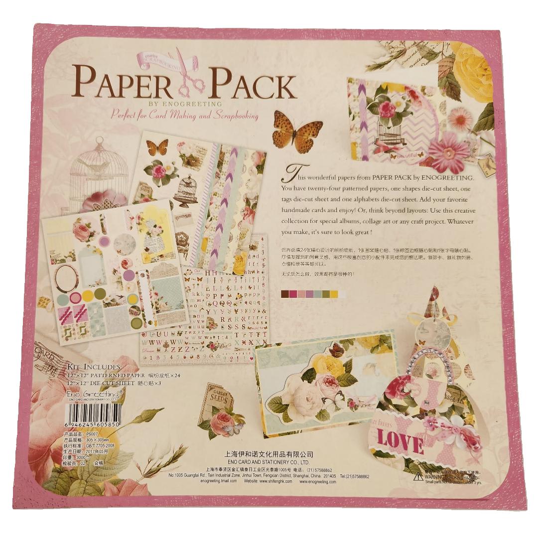 BLOCK DE SCRAPBOOK KIT 30.5X30.5CM 27 HOJAS35