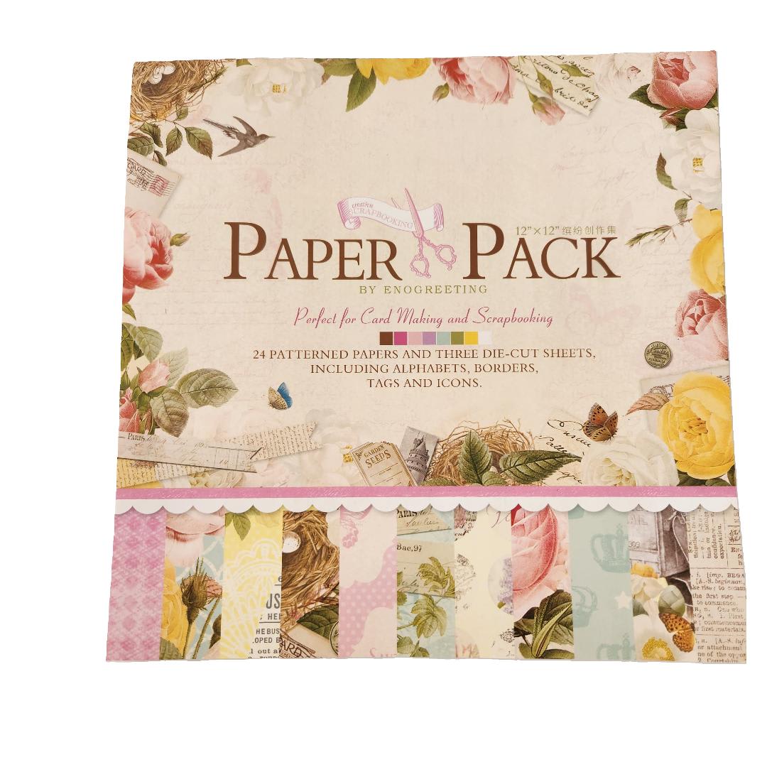 BLOCK DE SCRAPBOOK KIT 30.5X30.5CM 27 HOJAS19
