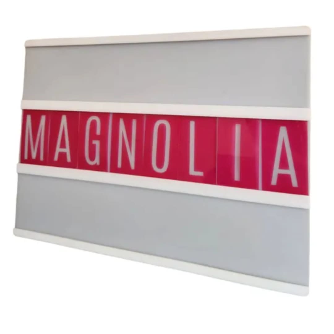 Letras En Acrilico Rosa Heidi Swapp 7.5x3.5cm3