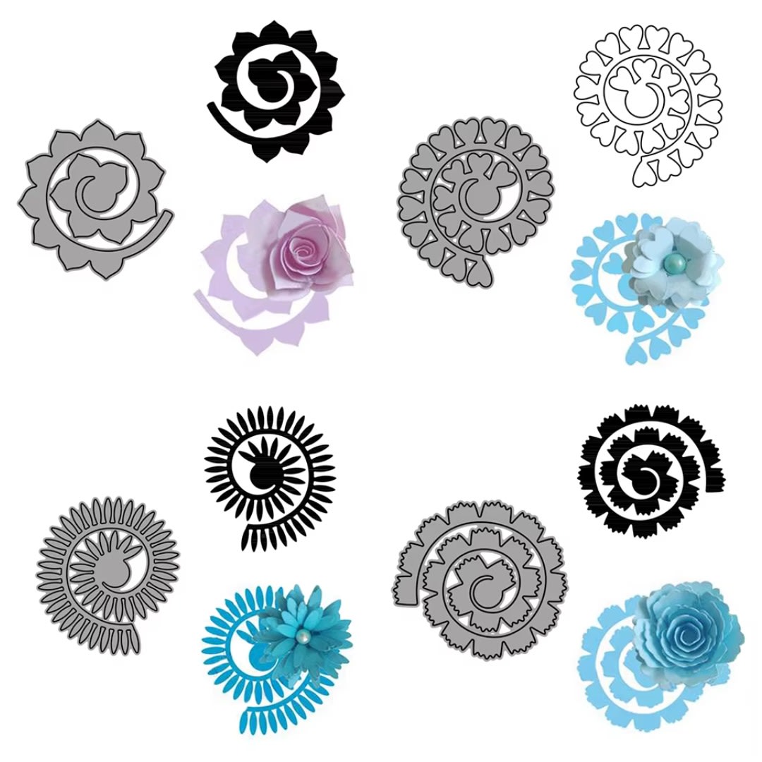 PACK TROQUELES FLORES 5 Y 6 UNIDADES5