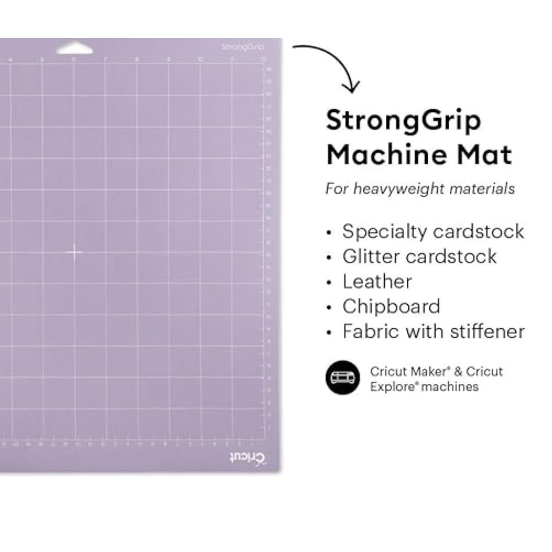 Mat de Corte  StrongGrip Extra Fuerte 30.5x30.5 Morado2