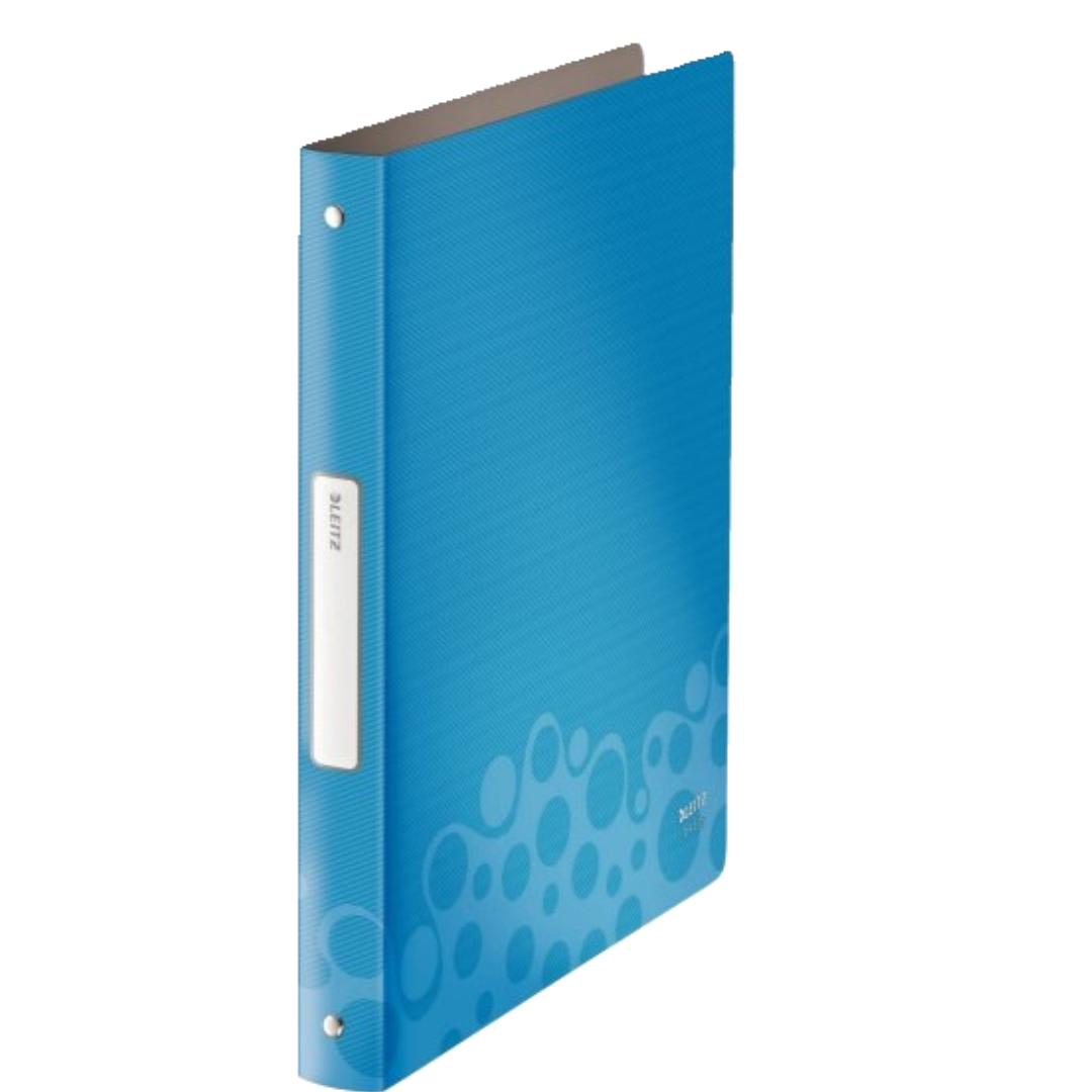 Archivador Plastico 4 Anillos A4 Azul Bebop5