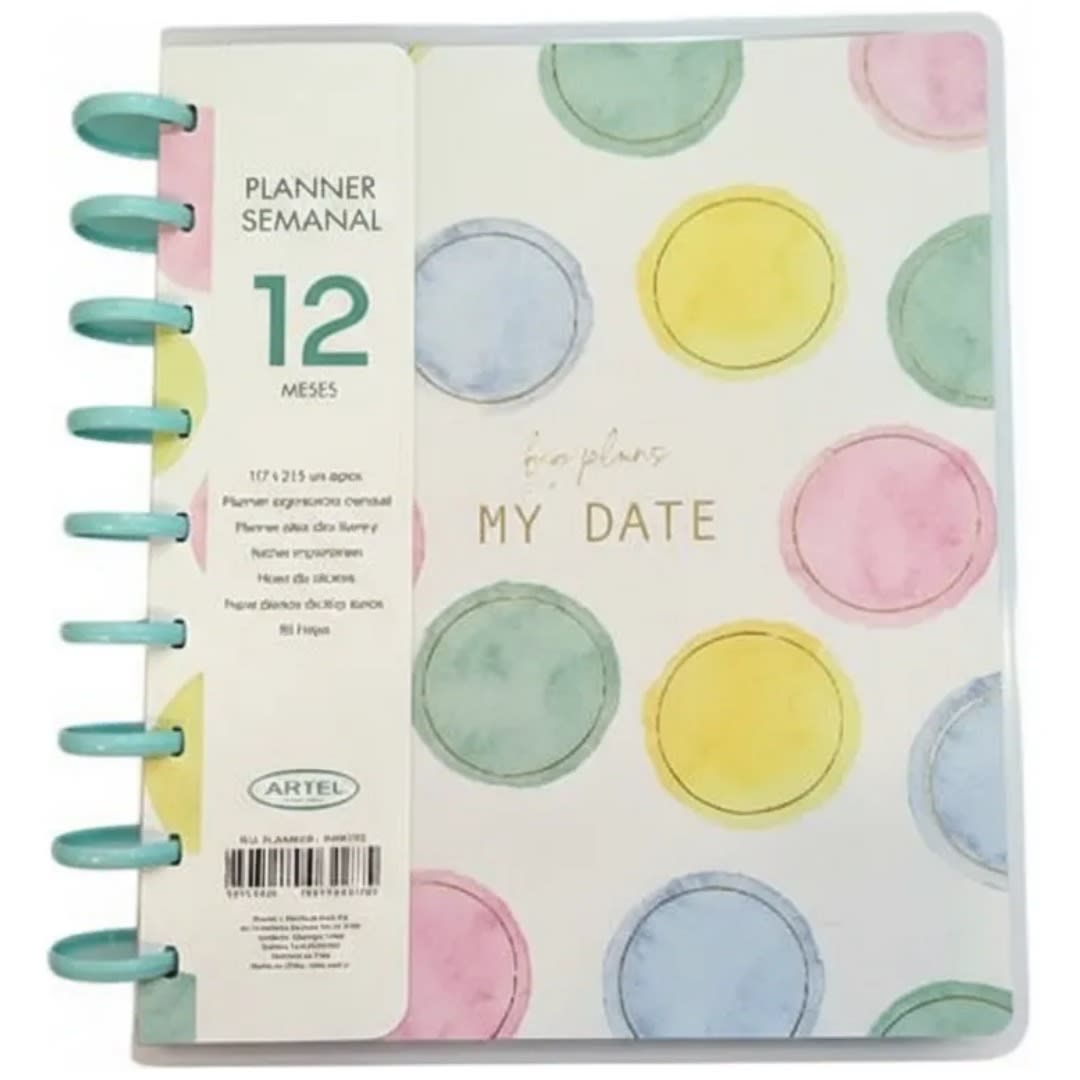 Planner Big Planner 12 Meses Sin Fecha 17x23cm5