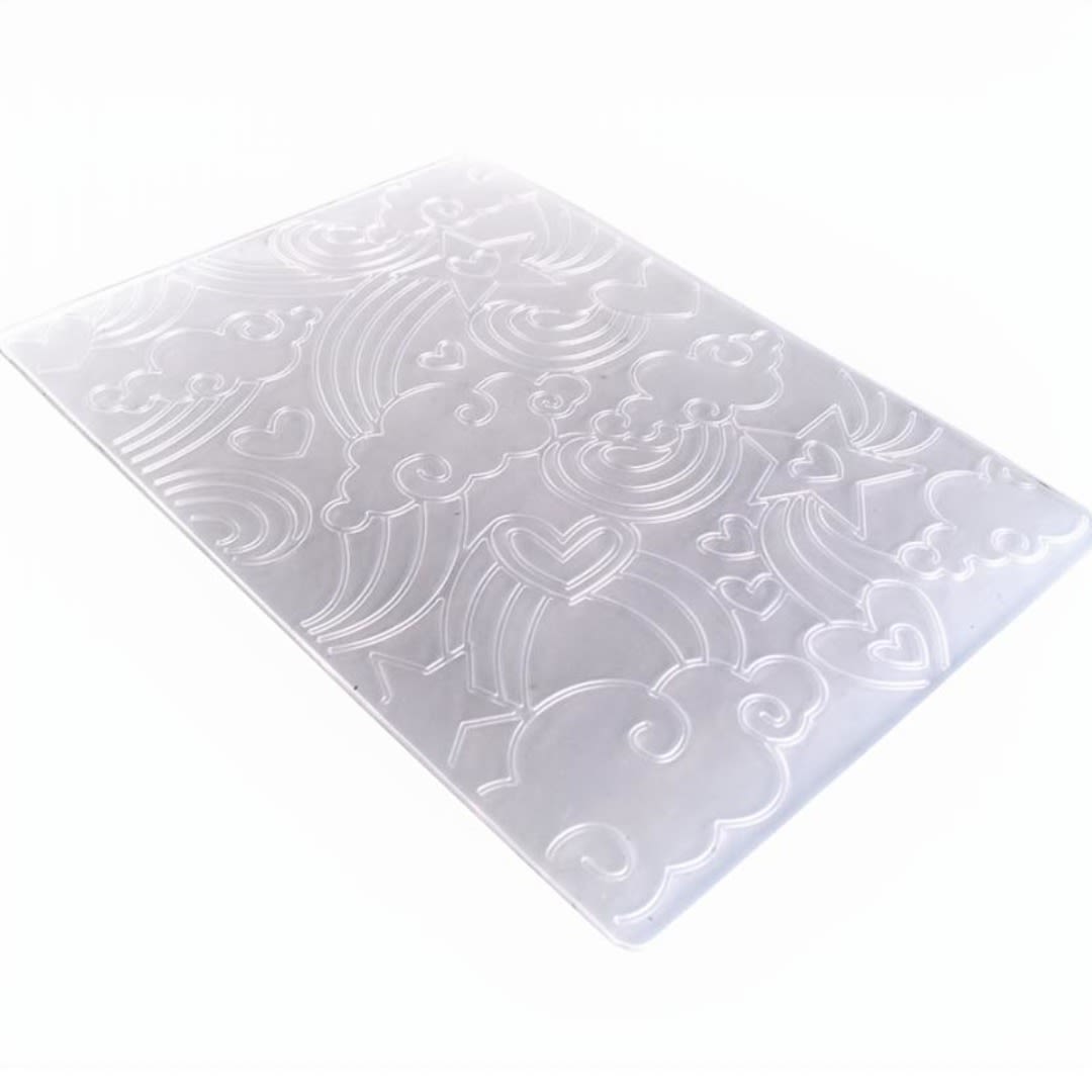 Troquel Corte mas plantilla relieve Unicornio 4 piezas4