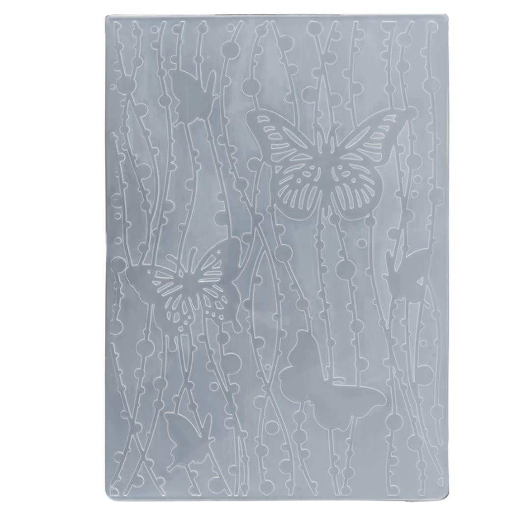 Plantilla Relieve y Texturizado Diseño Mariposas2