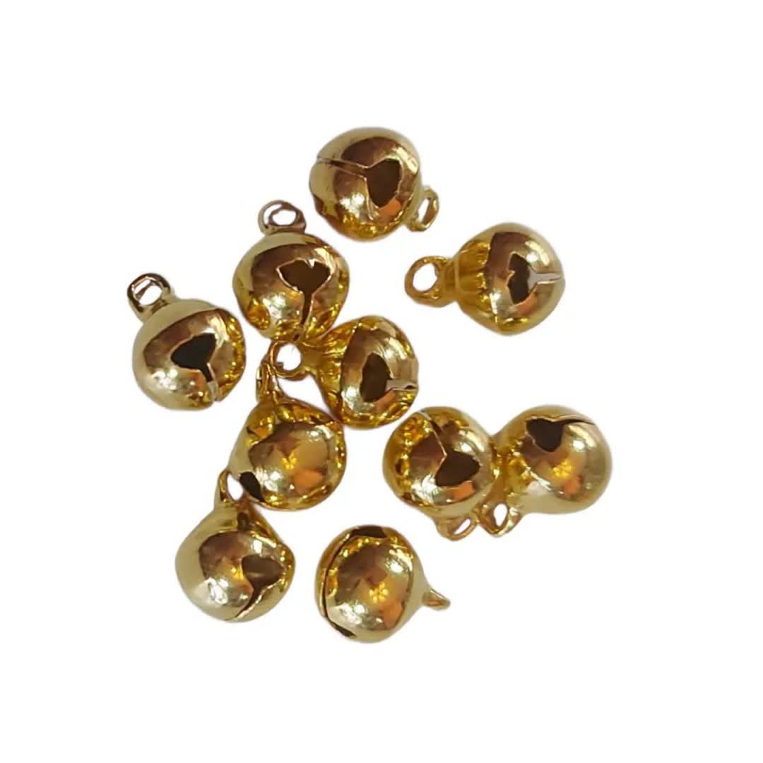 CASCABELES METALICOS DORADOS VARIOS TAMAÑOS2