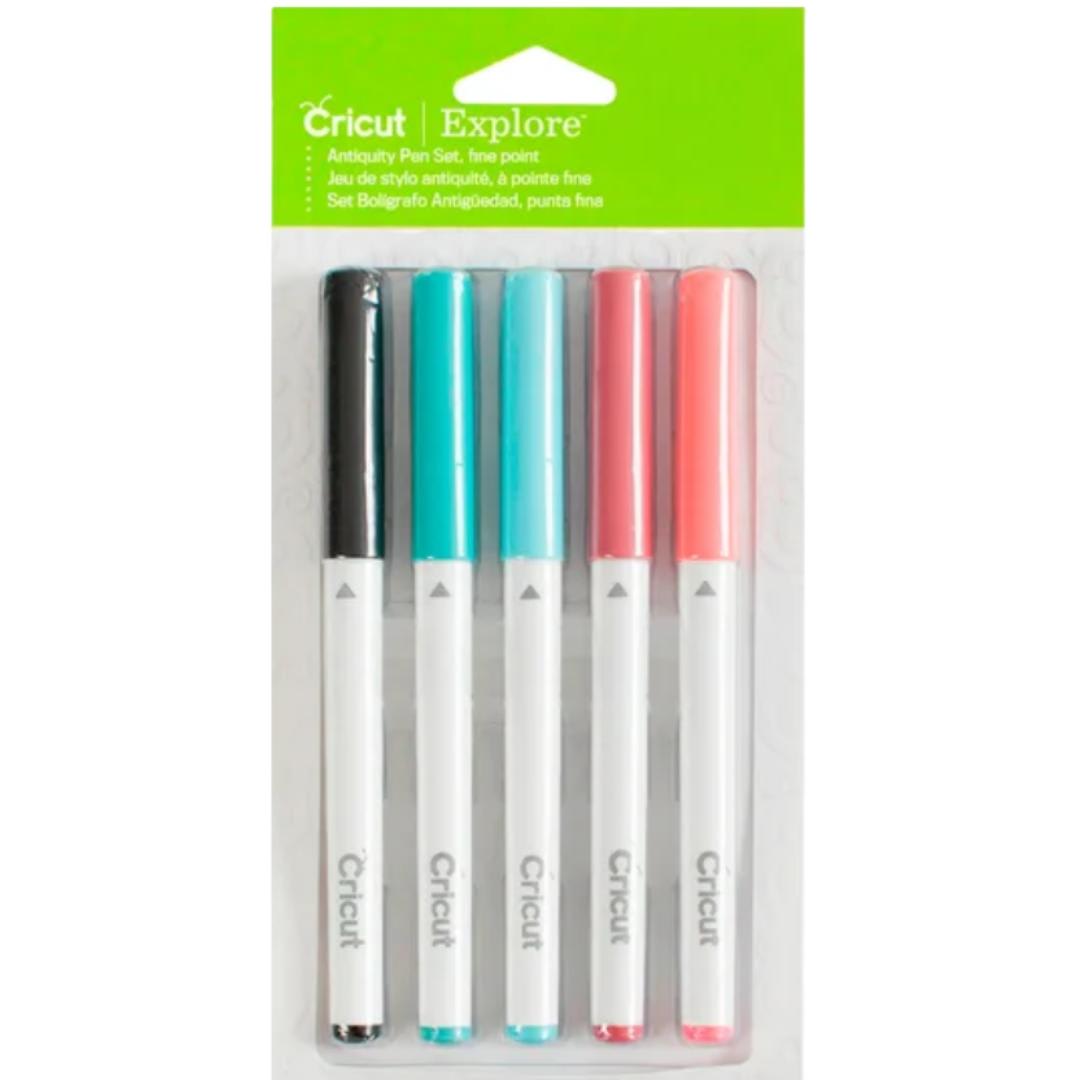 Juego de bolígrafos de punta fina Cricut Color Antiquity1