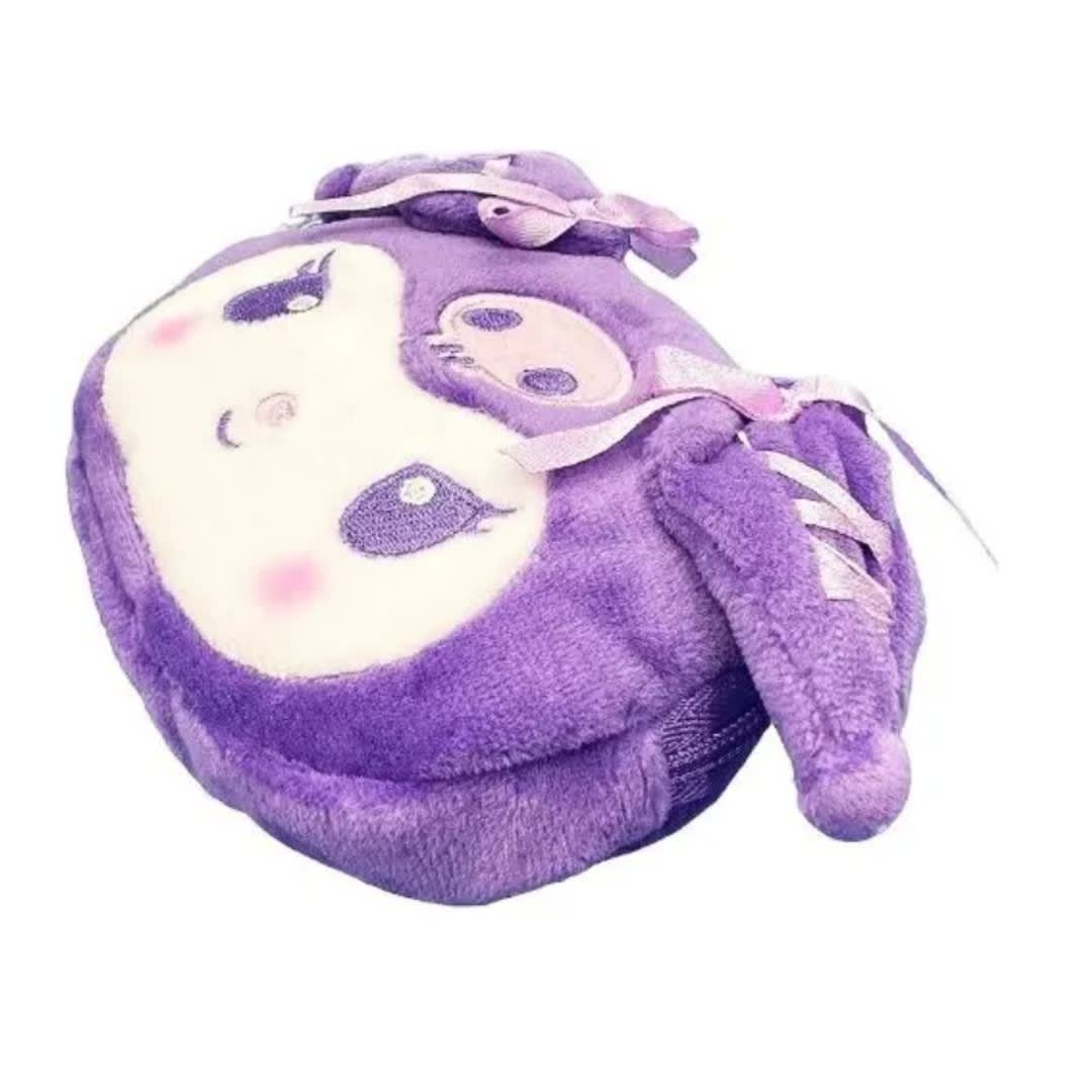 Bolsa Ecologica Con Estuche Linea Pu Kuromi3