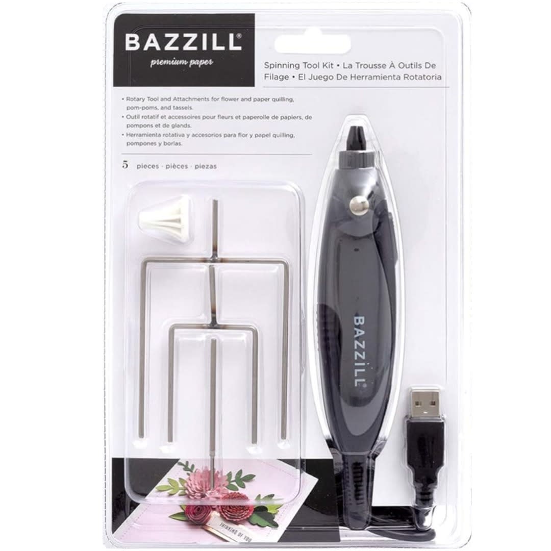 Bazzill Basics/american Craft Herramienta De Hilado Usb Negro2