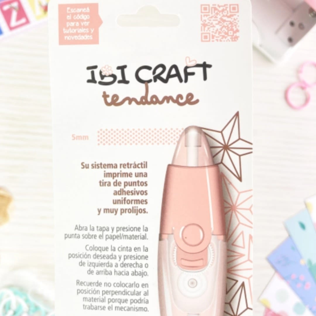 Cinta Adhesiva Doble Faz Ibi Craft 5mmx3mts Retractil2