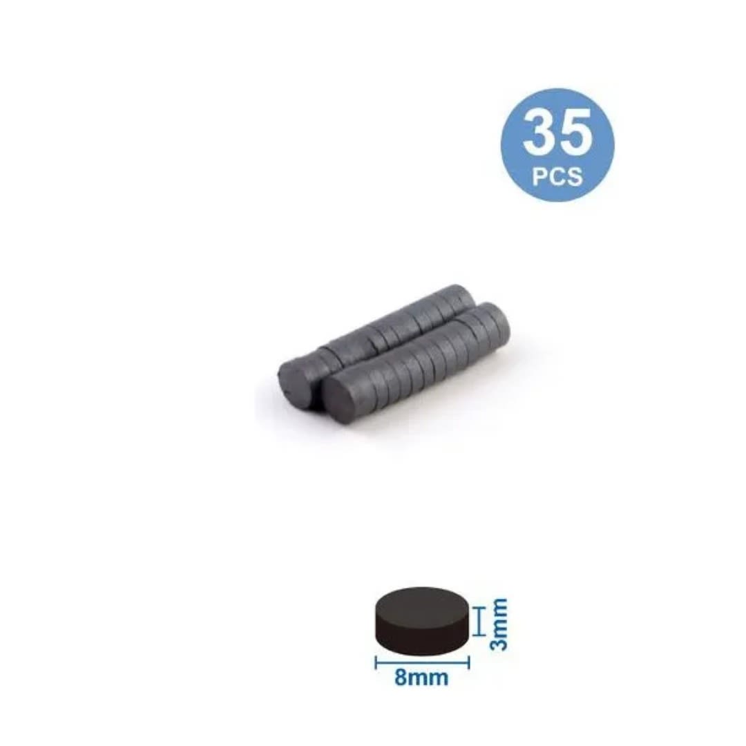 Set 35 Imanes 8mm Redondos Manualidades4
