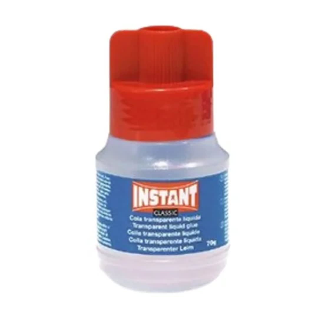 COLA TRANSPARENTE CON ESPATULA 70ml INSTANT1