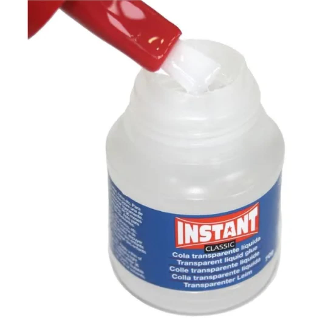 COLA TRANSPARENTE CON ESPATULA 70ml INSTANT2