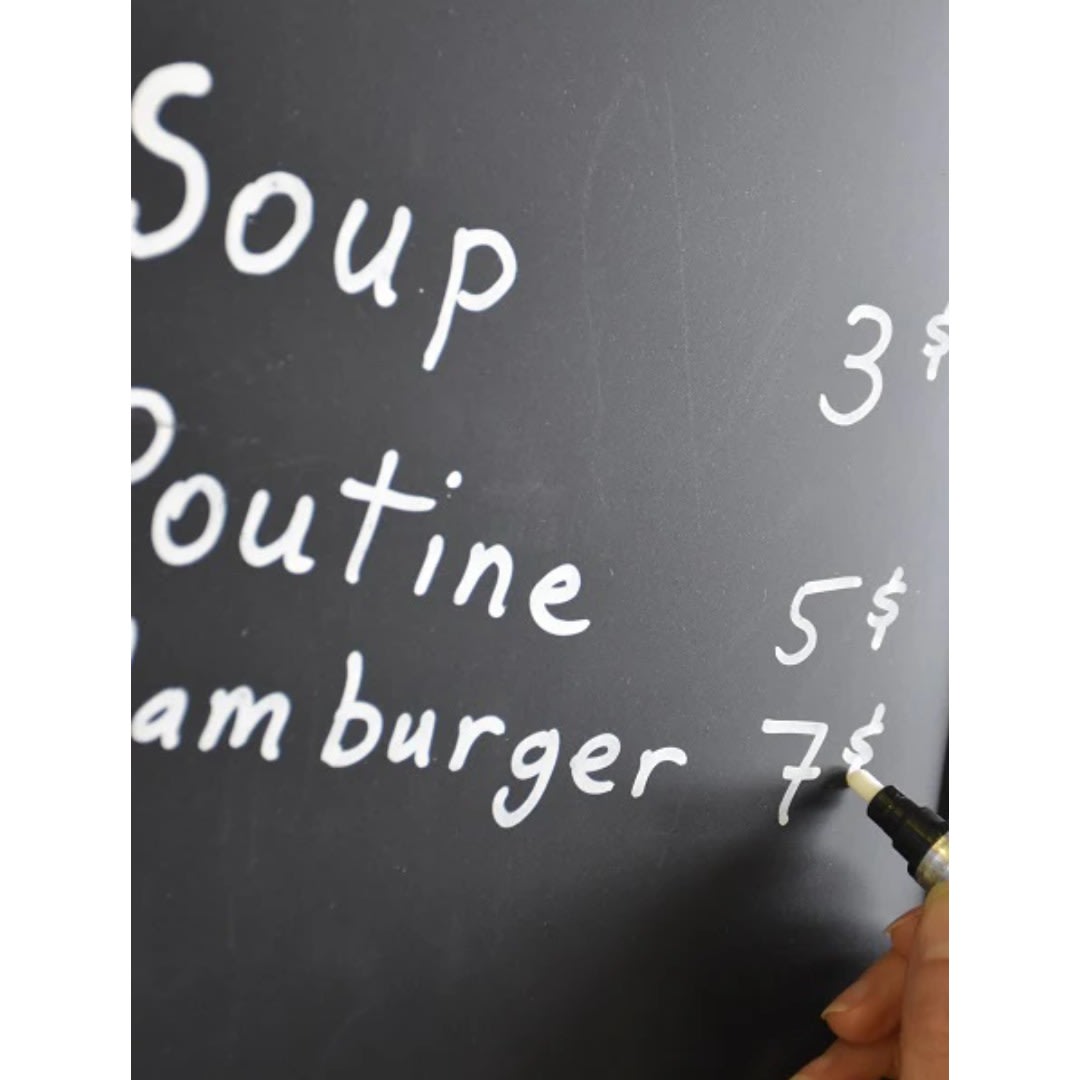 Marcador De Tiza Líquida Blanca De 1 Mm1