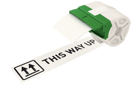 ETIQUETA ADHESIVA CONTINUA PARA IMPRESORA TERMICA ICON DE LEITZ 50mm 22mt3