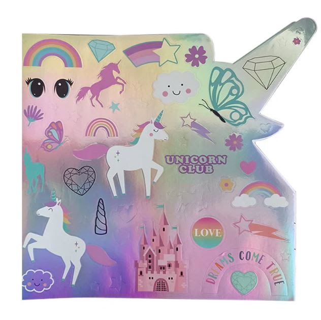 Divertiblock - Block para Colorear Unicornio2