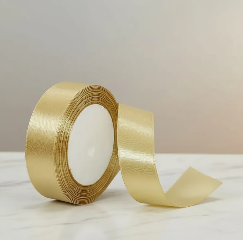 Cinta Genero Rasso Satín 2.5cm X 22mtrs Muchos Colores1