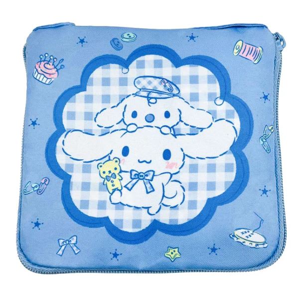 ECO BAG Bolsa De Mano Reutilizable Cinnamoroll (serie Gingham Paperboy)4