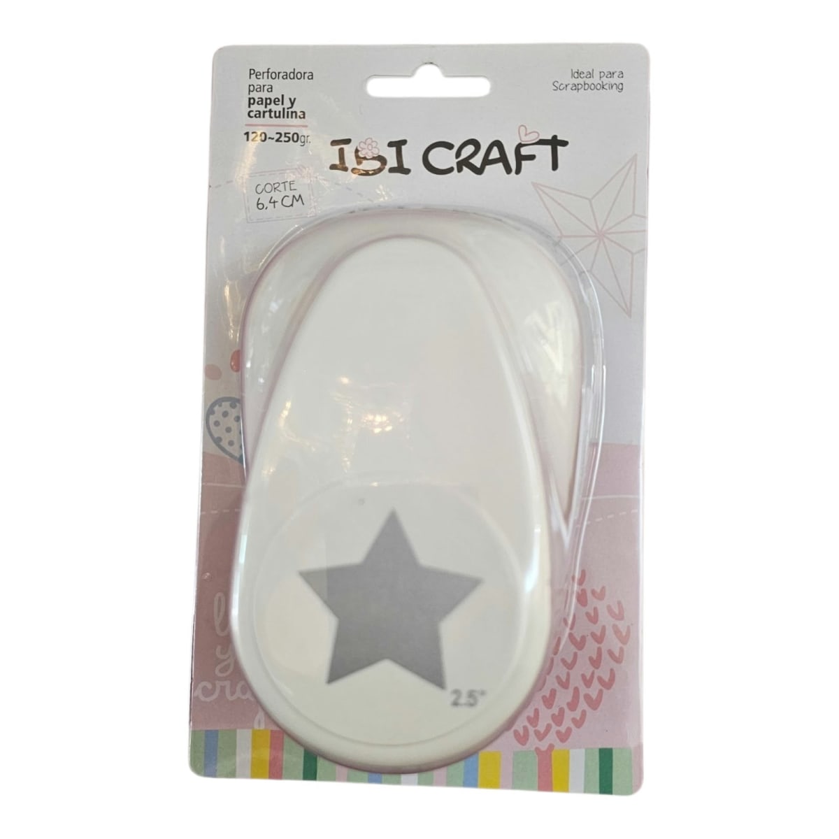 Perforadora de Figuras Maxi - Tamaño 6.4 cm - para Papeles de 120g a 250g2