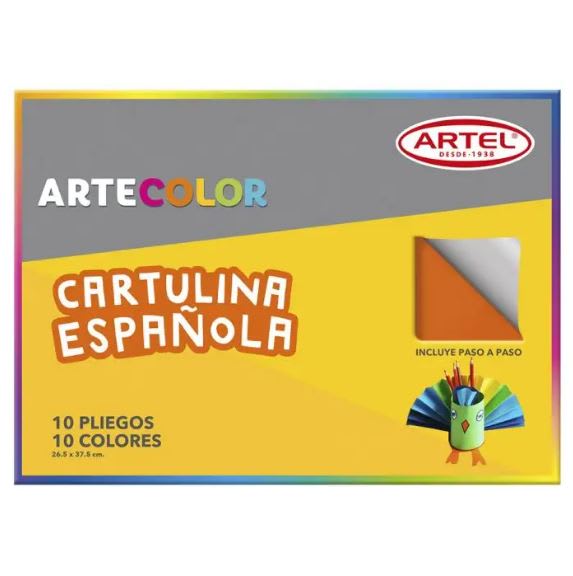 Estuche Artecolor Cartulina Española1