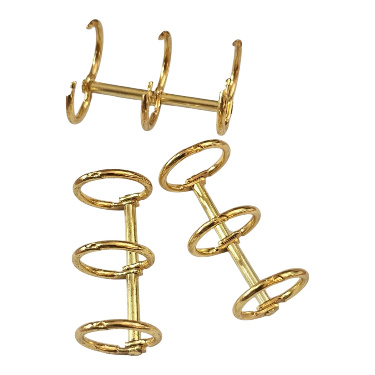 Anillos Metalicos encuadernación 3 Ganchos 4x2cm2