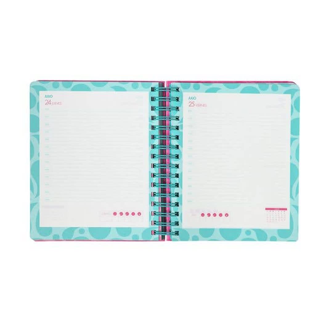 Agenda 2025 Pink Con Espiral4