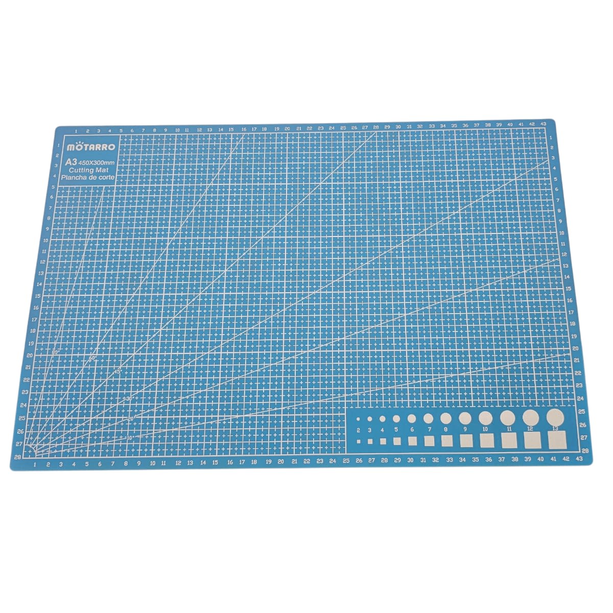 Base Corte Salvacorte A3 45x30cm Doble Cara Color Pasteles1