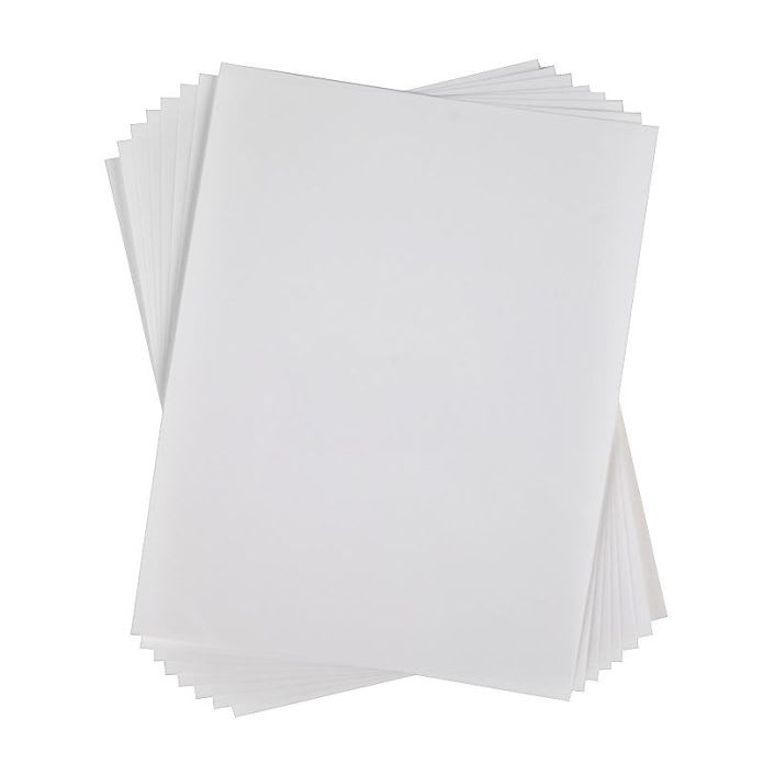 Hojas Adhesivas Imprimibles Transparentes Silhouette4