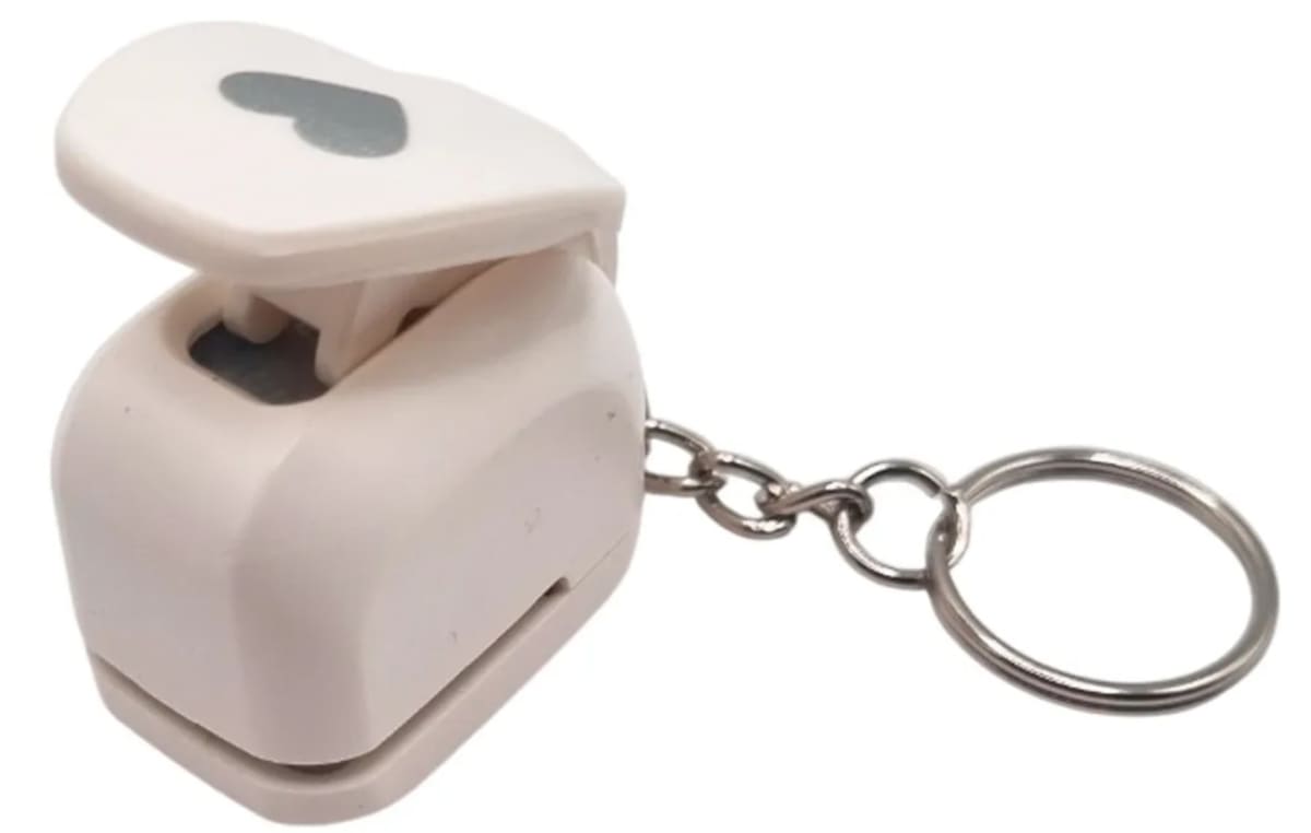 Mini Perforador Con Llavero Corazon 9.5cm5
