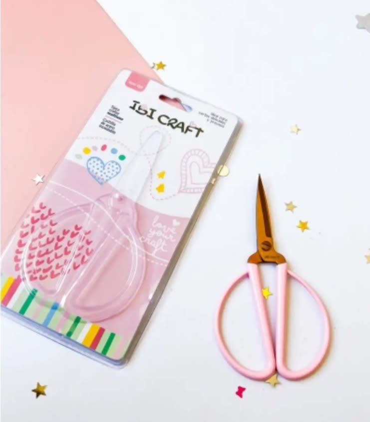 Tijera De Precision 15cm Vintage Rosa2