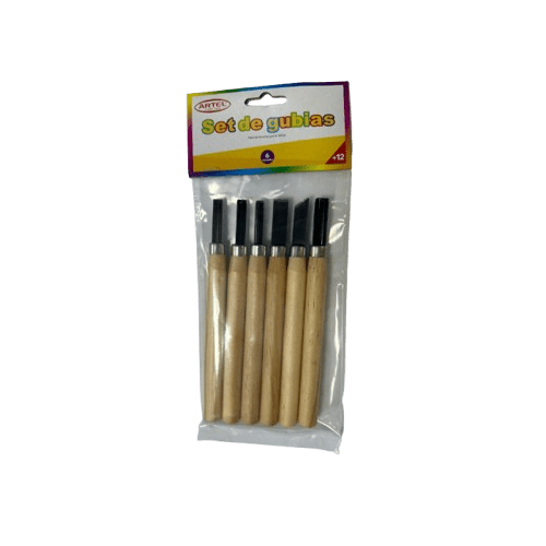 Set de Gubias - Herramientas Para Tallar1