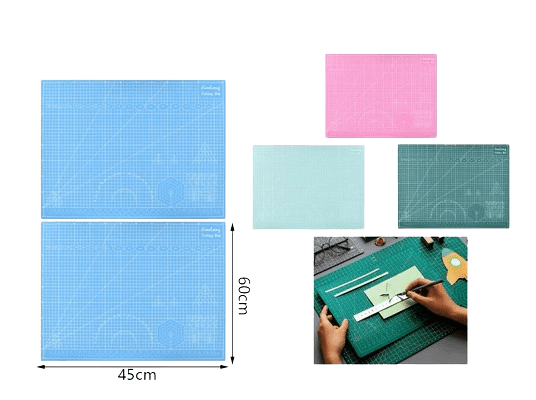 SALVA CORTE TAMAÑO A2 (45X60CM) COLORES PASTELES (AZUL, ROSADO, MENTA)2