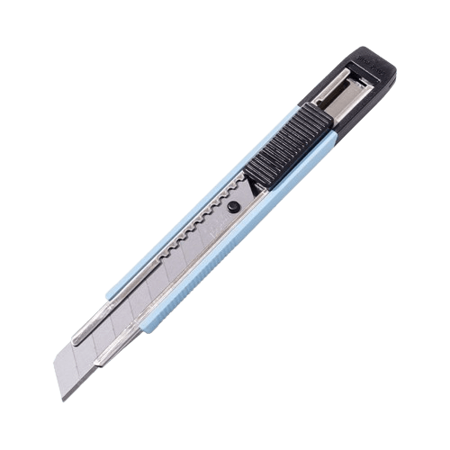Cuchillo 2,5mm c/Seguro Automatico Blue4