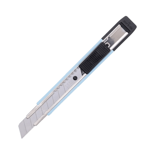Cuchillo 2,5mm c/Seguro Automatico Blue3