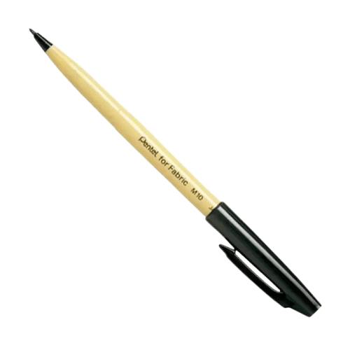 Marcador Textil M10 Negro Pentel1