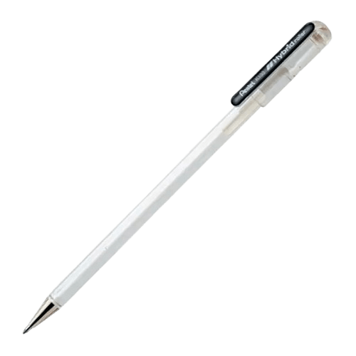Bolígrafo Gel Blanco Pastel Pentel1